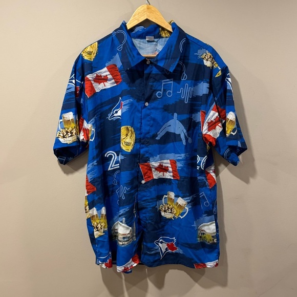 Toronto Blue Jays Hawaiian Shirt Stadium Giveaway - RARE - Picture 1 of 6